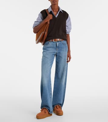 H681 suede platform desert boots | Hogan