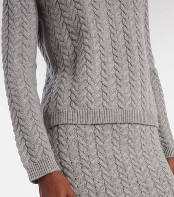 Cable-knit wool and cashmere sweater | 'S Max Mara