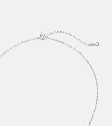 Collana in oro bianco 18kt con perla e diamante | Mikimoto