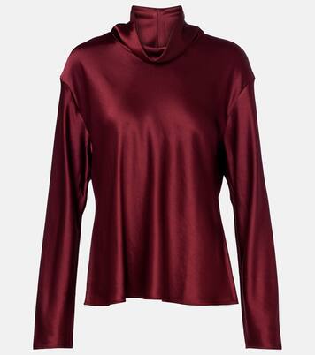 Top Barb aus Satin | Leset