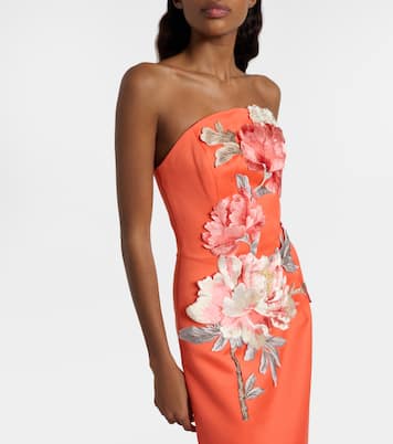 Robe Ava aus Satin  | Leo Lin