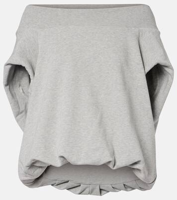 Cocoon cotton jersey sweatshirt | Dries Van Noten