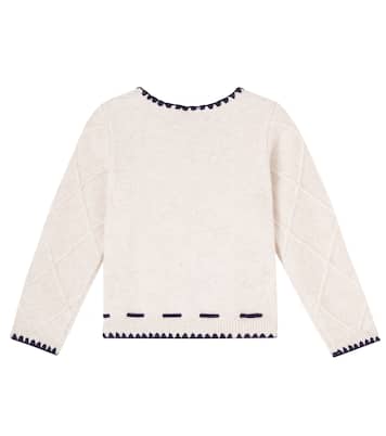 Iska embroidered wool cardigan | Konges Sløjd