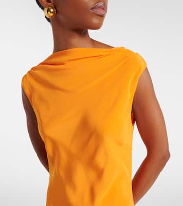 Isla silk crêpe de chine gown | SIR