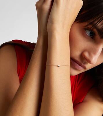 The Alibi 10kt gold bracelet with diamond | Stone and Strand