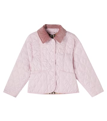 Feldjacke mit Cord | Burberry Kids