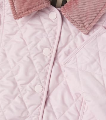 Feldjacke mit Cord | Burberry Kids