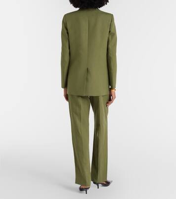 Midday Sun linen wide-leg pants | Blazé Milano