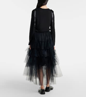 Midirock aus Tüll | Simone Rocha