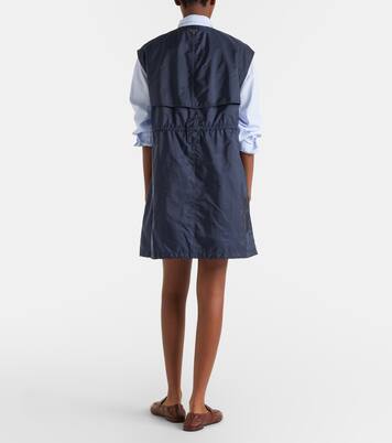 Vestido corto de Re-Nylon | Prada