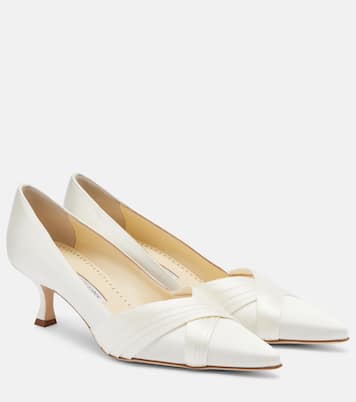 Vieralo satin pumps | Manolo Blahnik