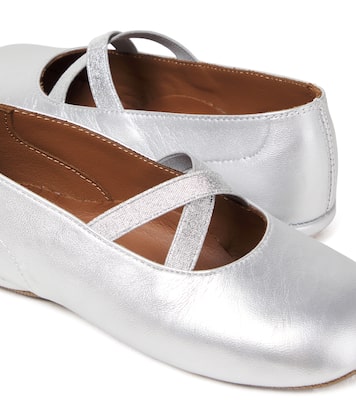 Leather ballet flats | PèPè