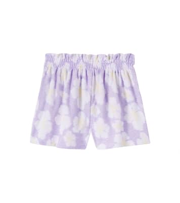 Clemoune floral cotton-blend terry shorts | Louise Misha