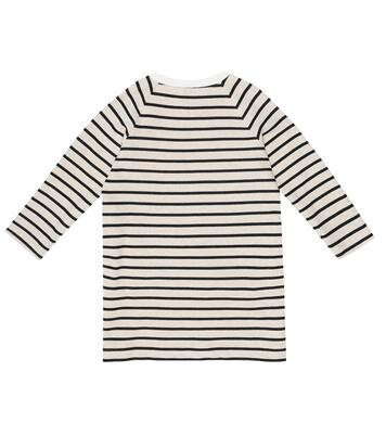 Vestido de punto fino de algodón | Brunello Cucinelli Kids