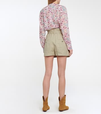 Shorts Parana de algodón y lino | Marant Etoile