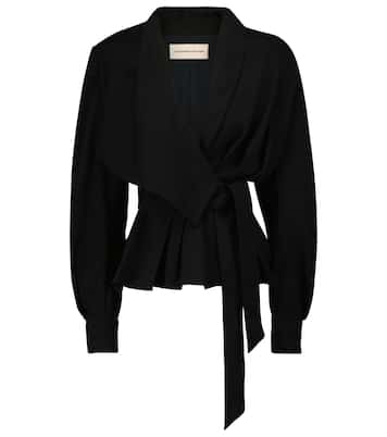 Belted peplum jacket | Alexandre Vauthier