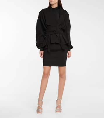 Belted peplum jacket | Alexandre Vauthier