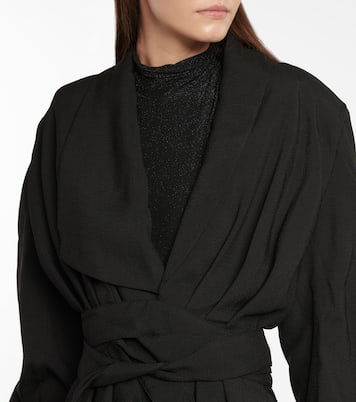 Belted peplum jacket | Alexandre Vauthier