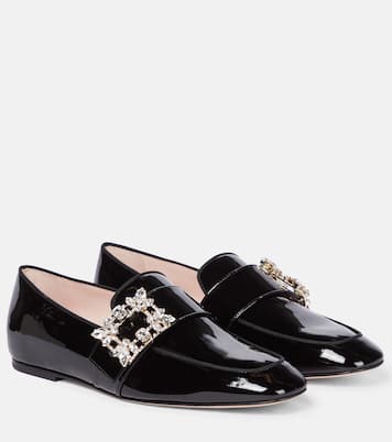 Mocassini Mini Broche in vernice | Roger Vivier
