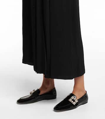 Mocassini Mini Broche in vernice | Roger Vivier