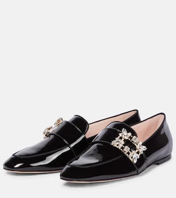 Mocassini Mini Broche in vernice | Roger Vivier