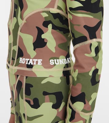 Crop top Tamisha de camuflaje | Rotate