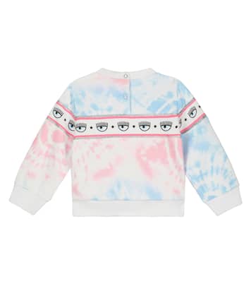 x Chiara Ferragni bebé - jersey en mezcla de algodón tie-dye | Monnalisa