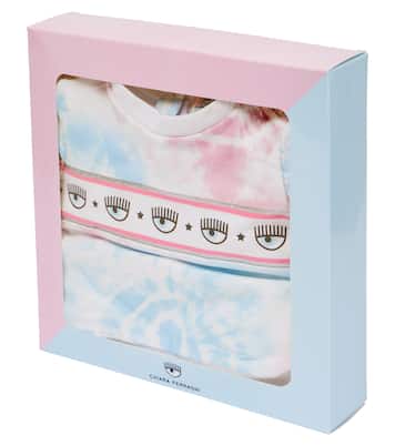 x Chiara Ferragni bebé - jersey en mezcla de algodón tie-dye | Monnalisa