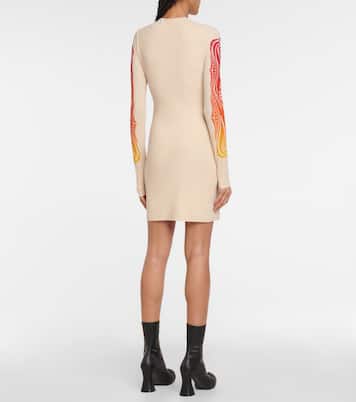 Velvet-trimmed minidress | Stella McCartney