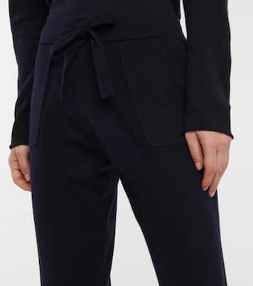 Pantalones de chándal de lana y cachemir | Jardin des Orangers