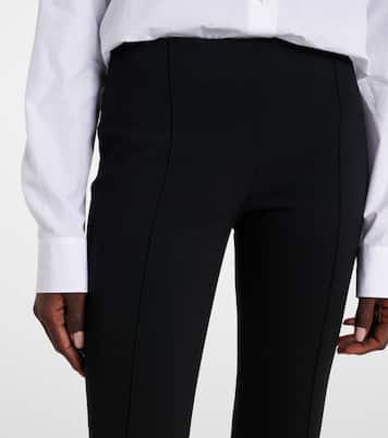 Kosso wool-blend skinny pants | The Row