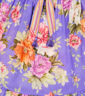 Bedruckter Rock Pattie aus Baumwolle | Zimmermann Kids
