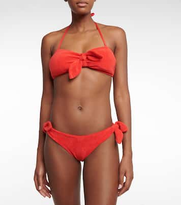 Bikini Lyre in spugna di cotone | Zimmermann