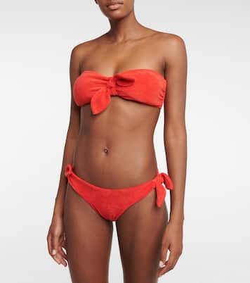 Bikini Lyre in spugna di cotone | Zimmermann