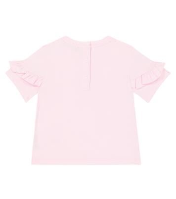 Baby logo cotton T-shirt | Balmain Kids