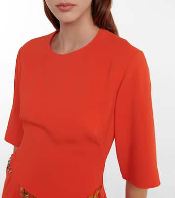 Crêpe minidress | Stella McCartney