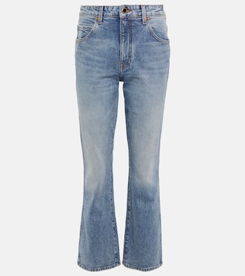 Vivian high-rise straight jeans | Khaite