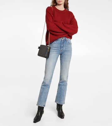 Vivian high-rise straight jeans | Khaite