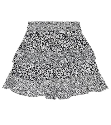 Floral cotton-blend skirt | Polo Ralph Lauren Kids