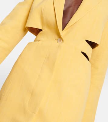 Robe Bari en lin mélangé | Jacquemus