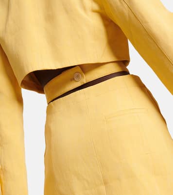 Robe Bari en lin mélangé | Jacquemus