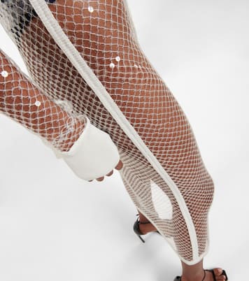 Sequined net midi dress | Jean Paul Gaultier