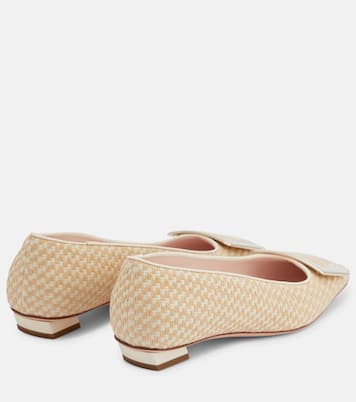 Belle Vivier bouclé ballet flats | Roger Vivier