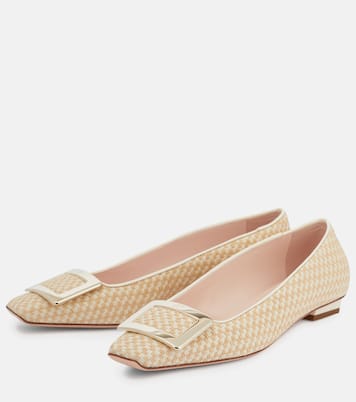 Belle Vivier bouclé ballet flats | Roger Vivier