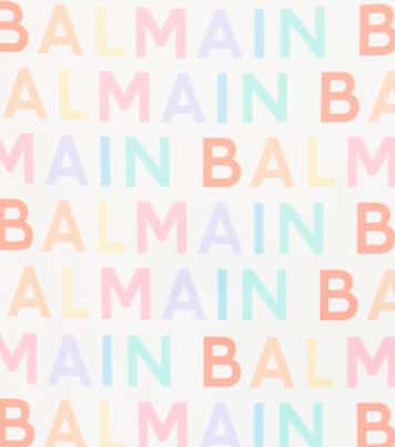 Logo printed swimsuit | Balmain Kids