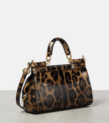 x Kim – Sac Sicily Small en cuir | Dolce&Gabbana