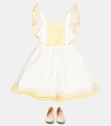 Abito in tulle con ricamo | Stella McCartney Kids