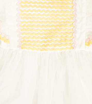 Abito in tulle con ricamo | Stella McCartney Kids