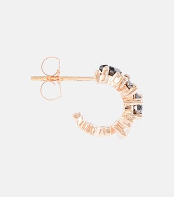 Ohrringe aus 14kt Roségold mit Edelsteinen | Suzanne Kalan