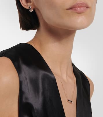 Ohrringe aus 14kt Roségold mit Edelsteinen | Suzanne Kalan